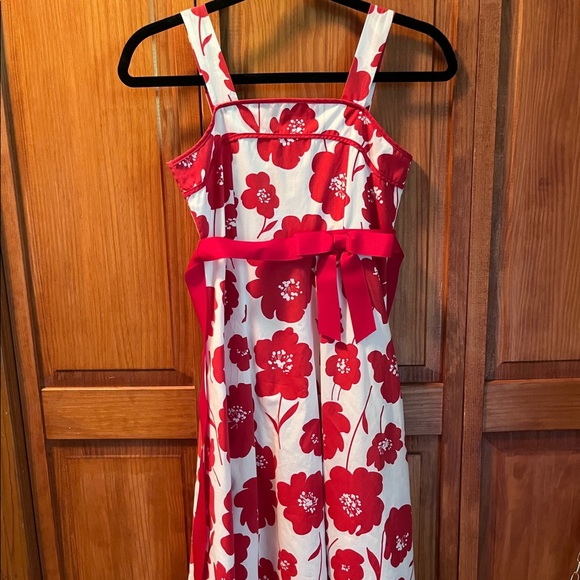 Rosenau Girl’s orange and white floral dress (NWOT) - Picture 4 of 11